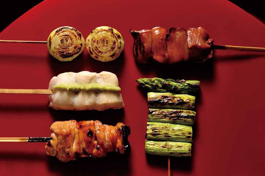 Yakitori skewers Tokyo