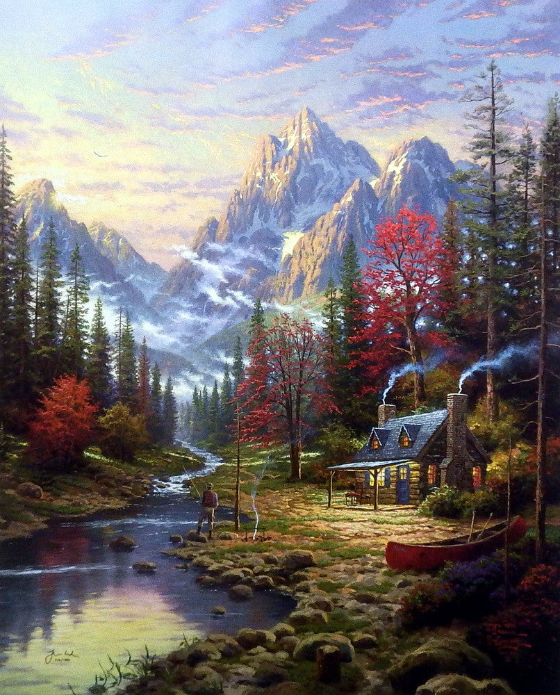 Thomas Kinkade paintings