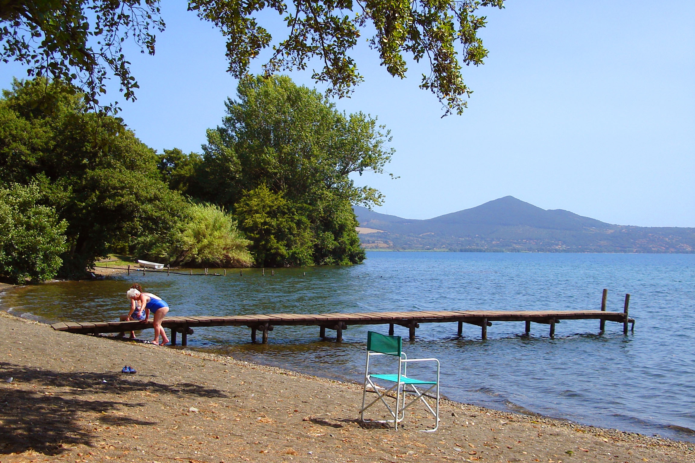 kayaking Lake Bracciano