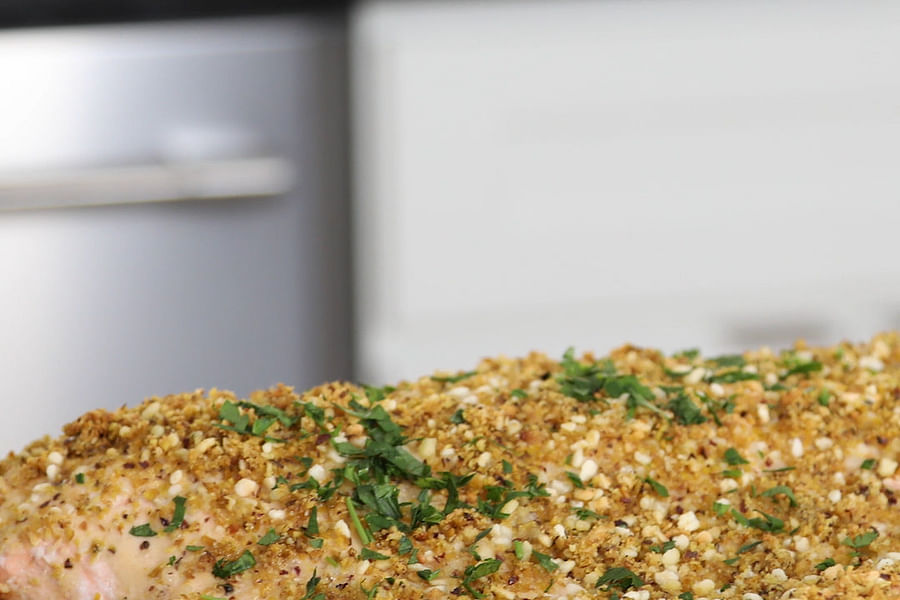 Pistachio Crusted Salmon