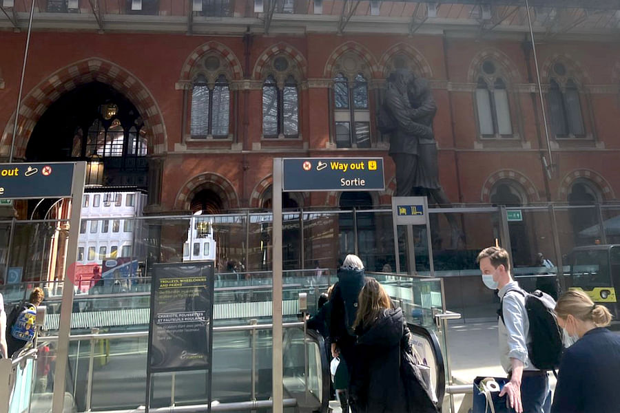 Eurostar Standard Premier amenities